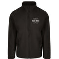 Softshell jacket printed with your custom logo printed to order in scotland by black bears merch