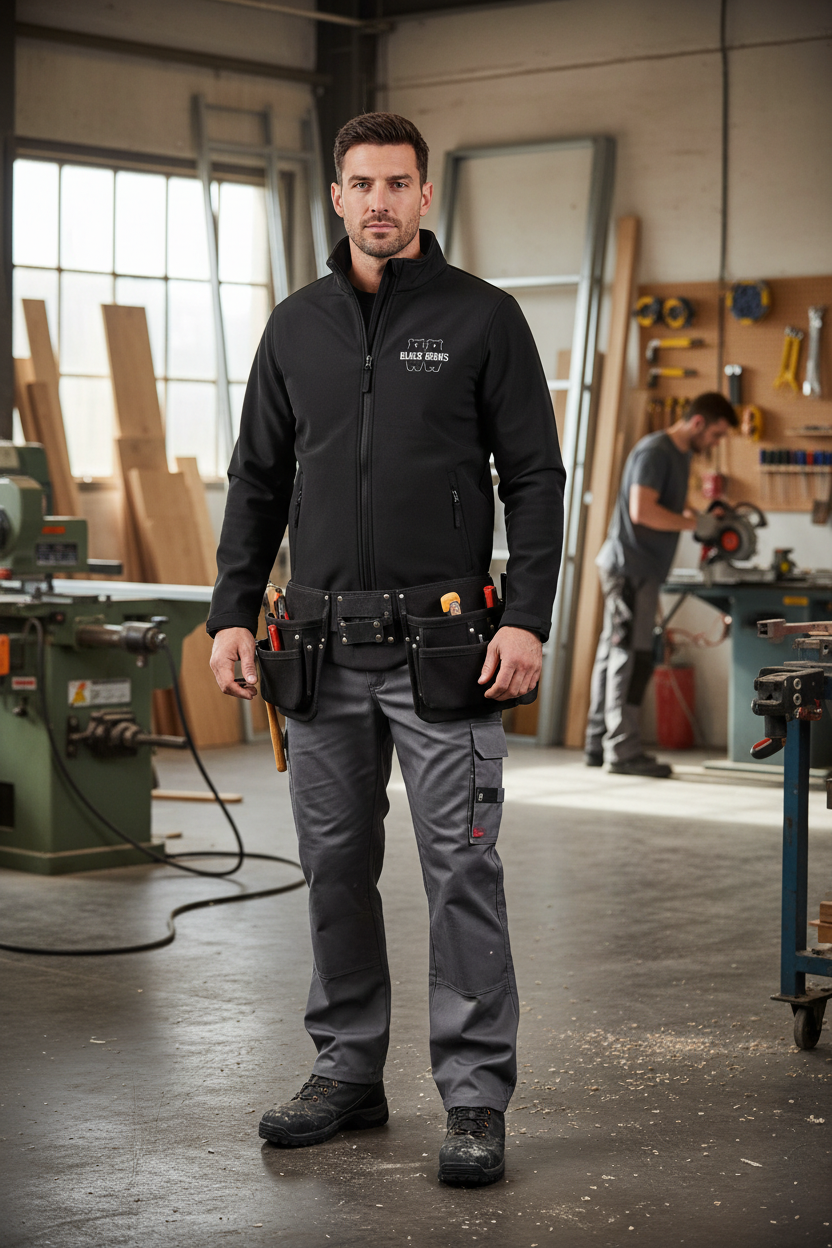 Personalised Two Layer Softshell Jacket