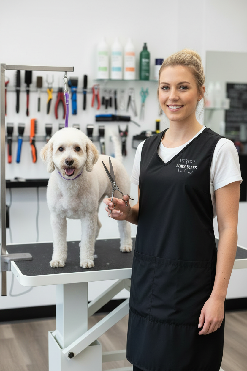 Waterproof Tunic Apron - Custom Printed with Your Business Logo